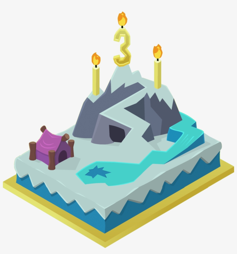 Birthday Cake Assset Pack Png Animal Jam Birthday - Birthday Cake, transparent png #1514787