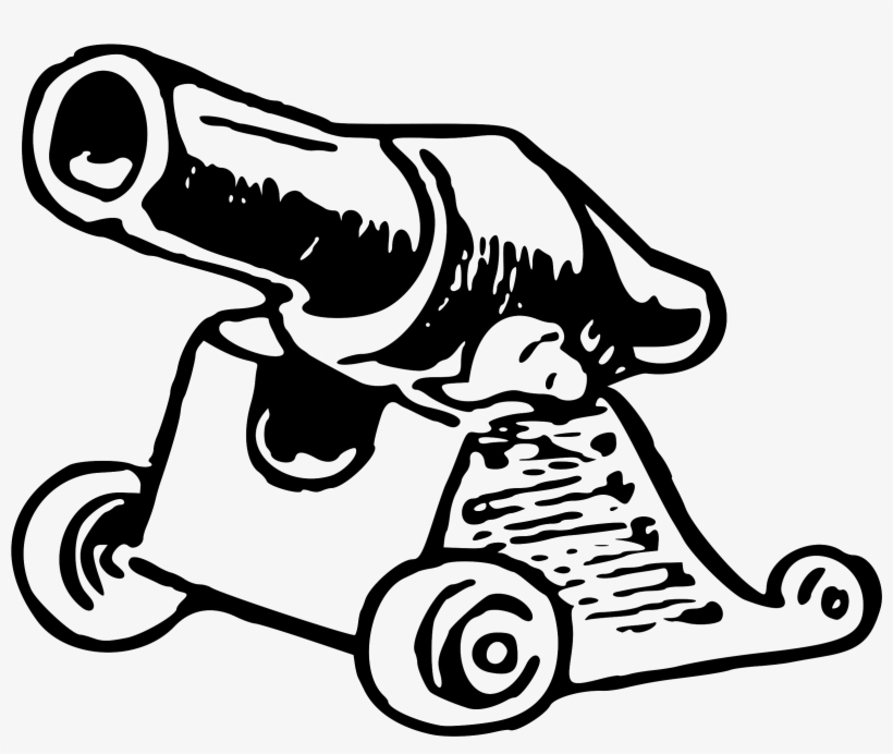 Banner Transparent Library Clipart Cannon Big Image - Cannon Clip Art, transparent png #1514987