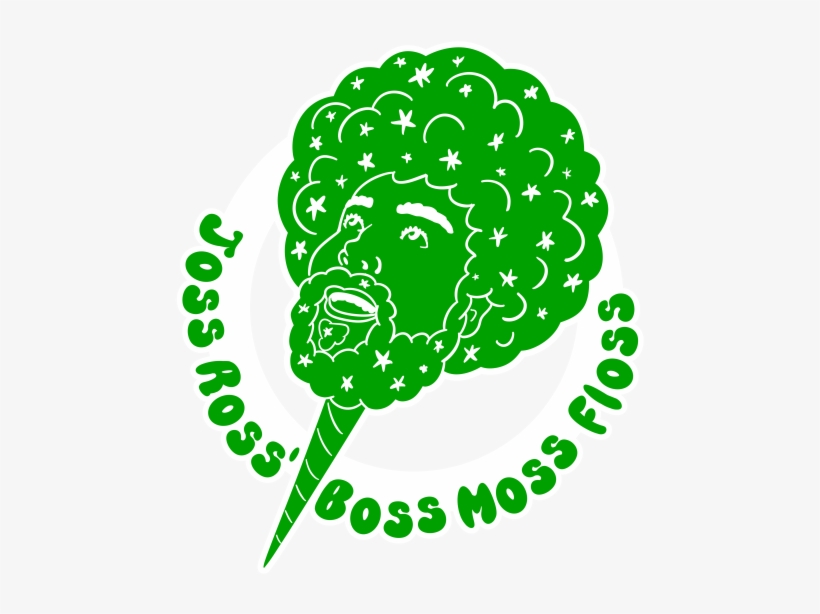 File - Mossfloss1 - Joss Ross Boss Moss Floss, transparent png #1515272