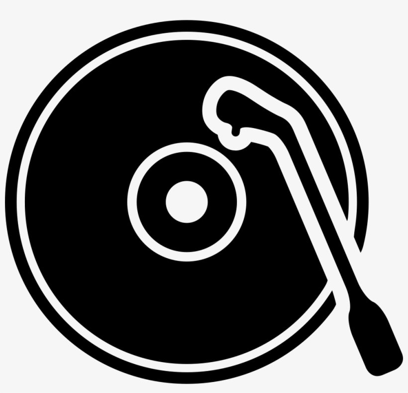 Old Record Player - Record Player Logo Png, transparent png #1515298