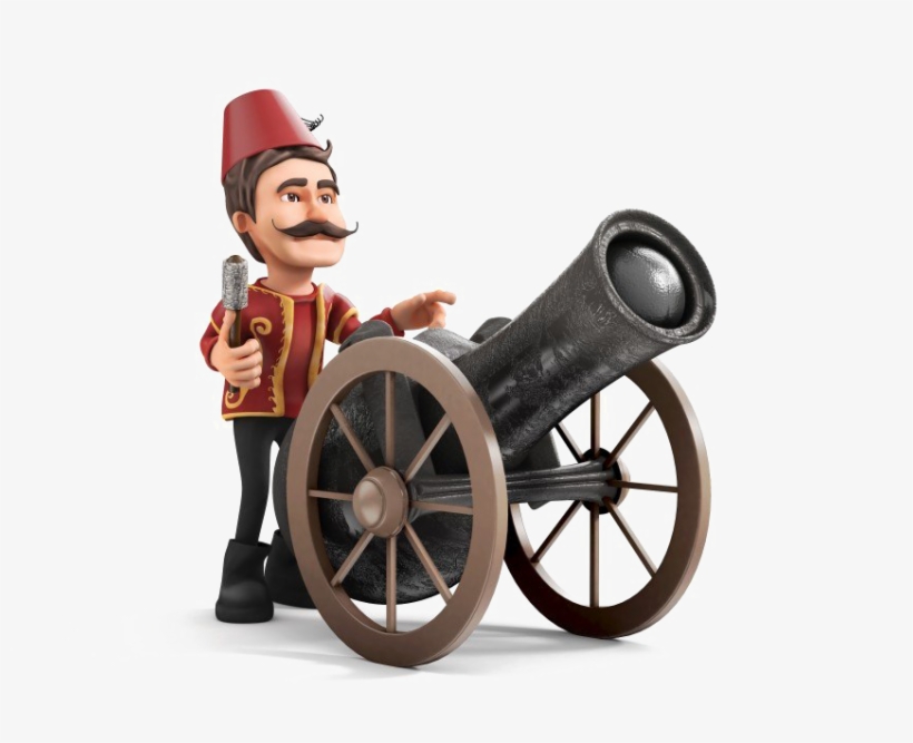 Cannon Png Transparent - Ramadan Cannon Png, transparent png #1515574