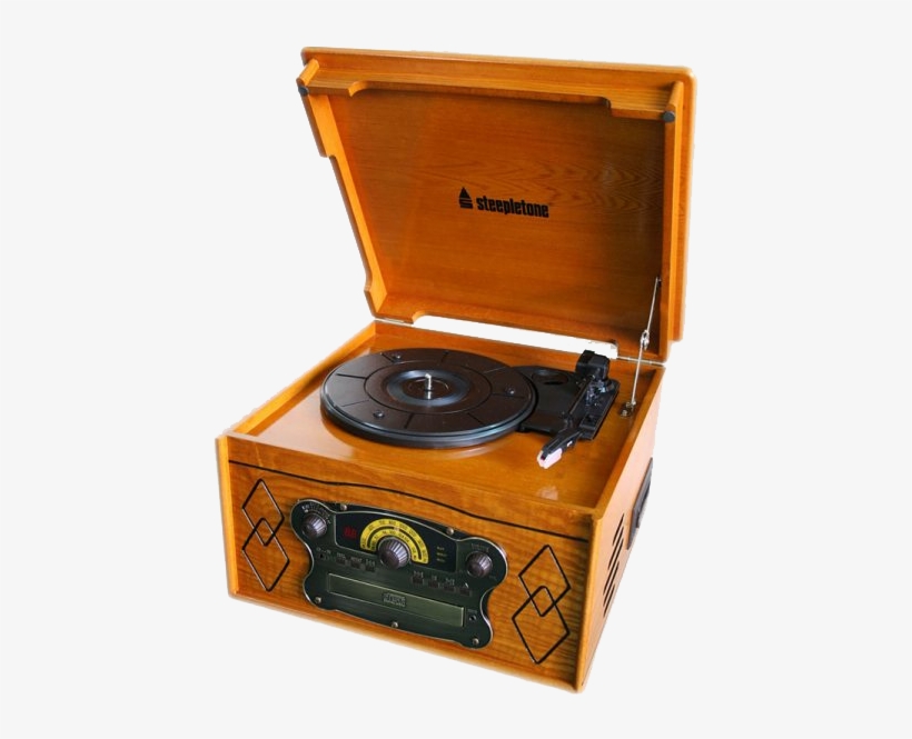 Steepletone Chichester Iii Nostalgic Record Player - Steepletone Chichester Ii Nostalgic System In Light, transparent png #1515691