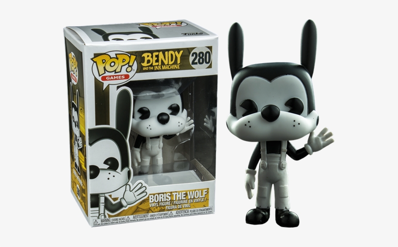 תמונה של Bendy And The Ink Machine Boris The Wolf Pop - Pop Figures Bendy And The Ink Machine, transparent png #1515953