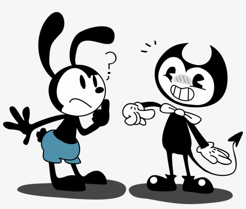 Go To Image - Mickey Oswald And Bendy, transparent png #1515954