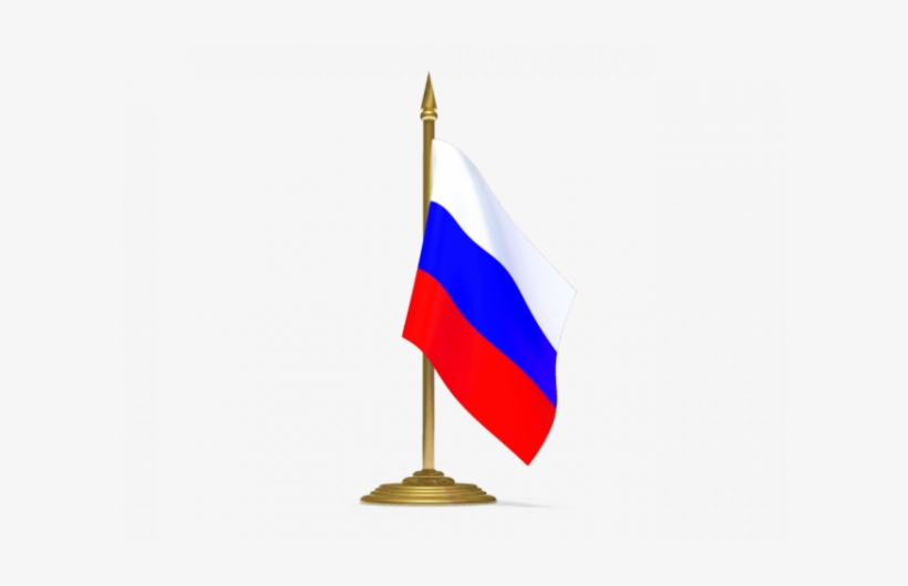 Russia Flag With Flagpole 640-600x450 - Флаг Россия Иконка, transparent png #1516084
