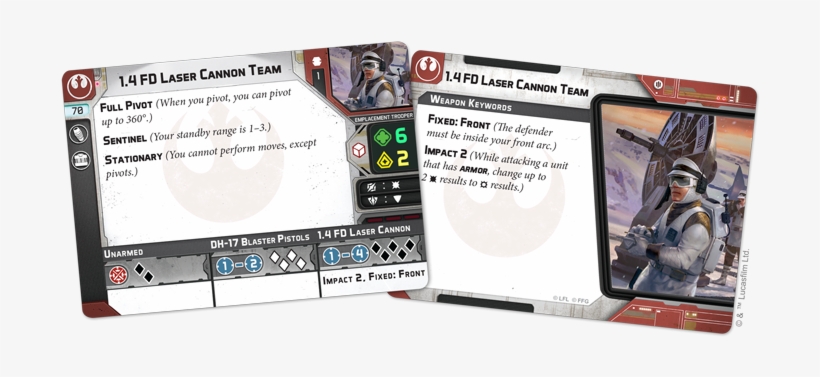 Swl14 A1 Cardfan - Star Wars Legion General Veers, transparent png #1516116