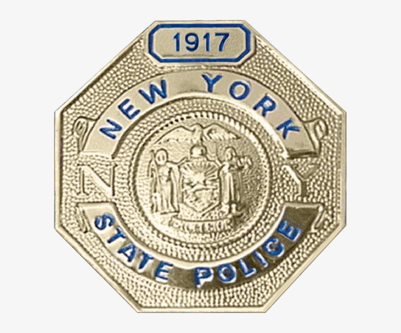 Badge Of The New York State Police - Ny State Police Badge, transparent png #1516650