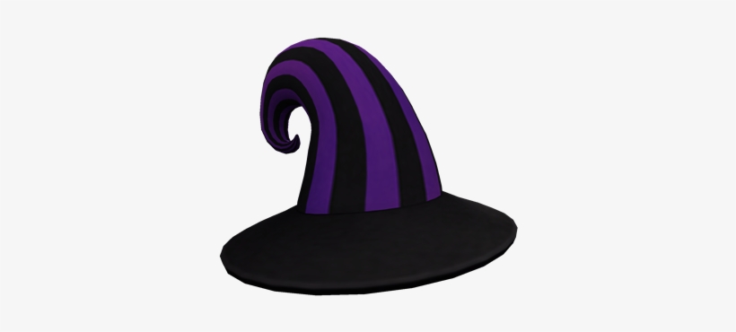 Curly Witch Hat - Roblox Witch Hat, transparent png #1516704