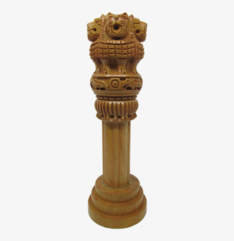 Wooden Ashoka Pillar Vastu Enhancer & Remedy - Ashok Stambh In Transparent, transparent png #1516836