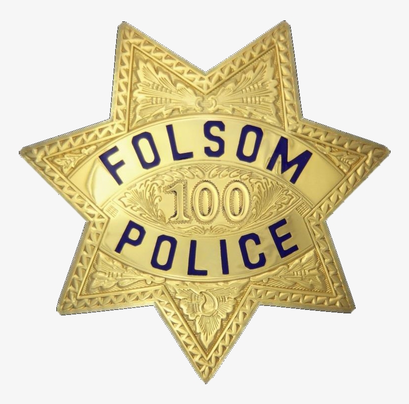 Folsom Police Host 'coffee With A Cop' Wednesday - Police Badge, transparent png #1516876