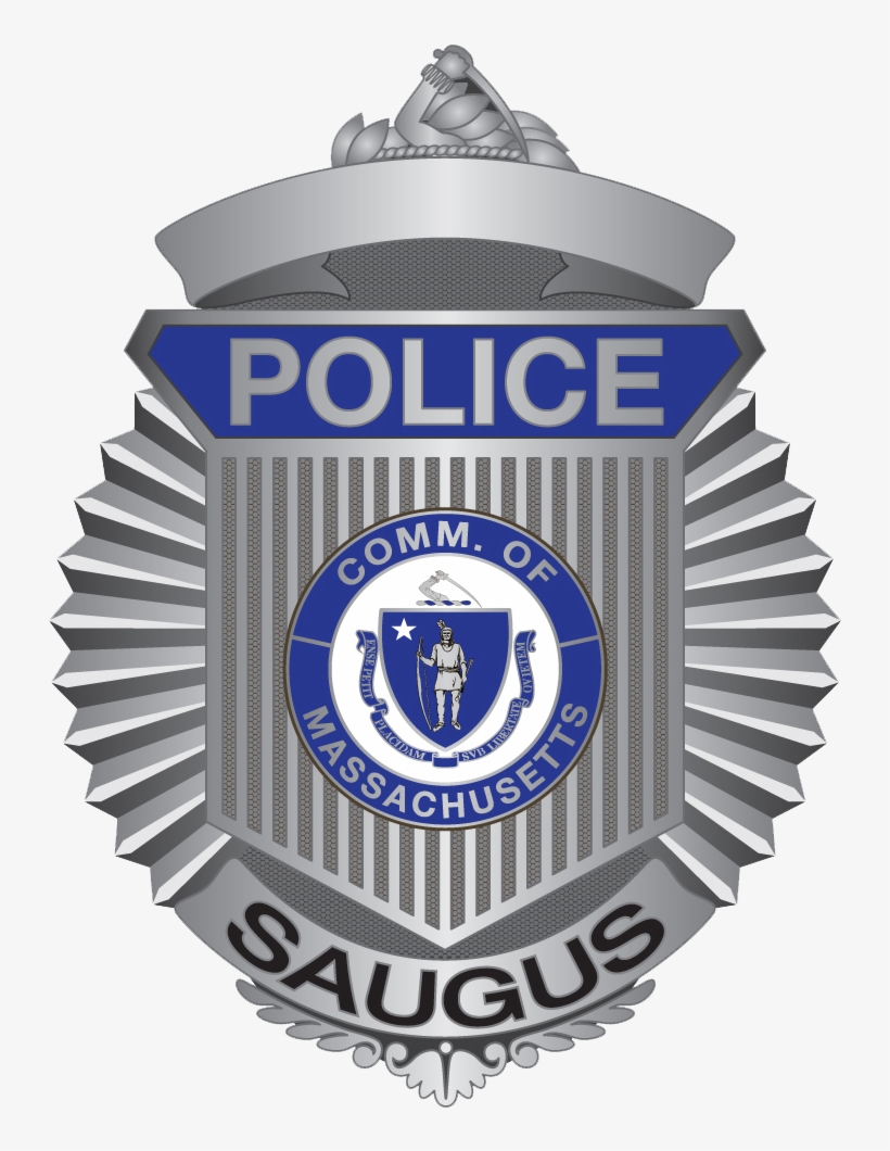Saugus Police Badge - Clock, transparent png #1516939