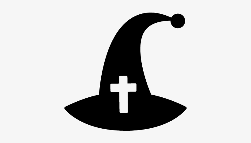 Halloween Witch Hat Vector - Icon, transparent png #1517137