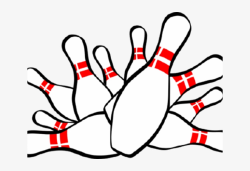 Bowling Pin Clipart - Strike, transparent png #1517166