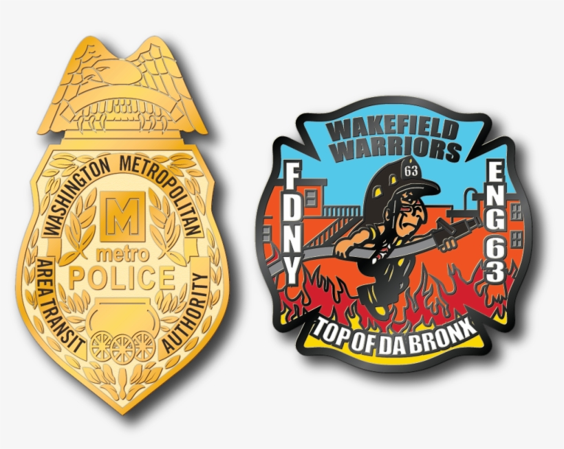 Pincrafters - Fire Police Badge, transparent png #1517192