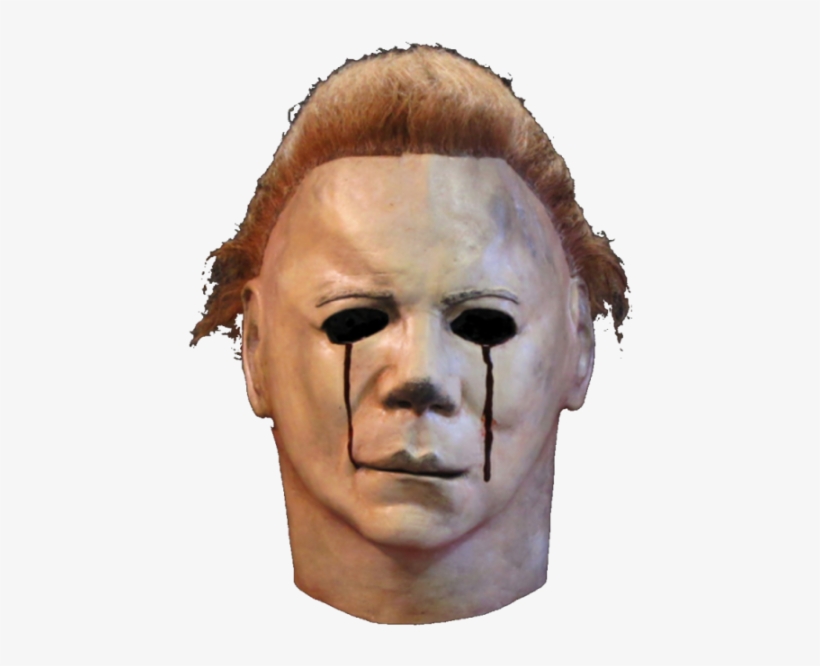 Halloween Ii Blood And Tears Myers Mask - All Halloween Movie Masks, transparent png #1517553