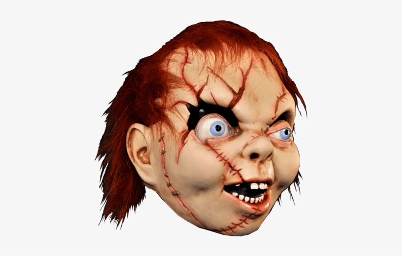 Chucky Mask For Halloween - Adult Deluxe Chucky Mask, transparent png #1517590