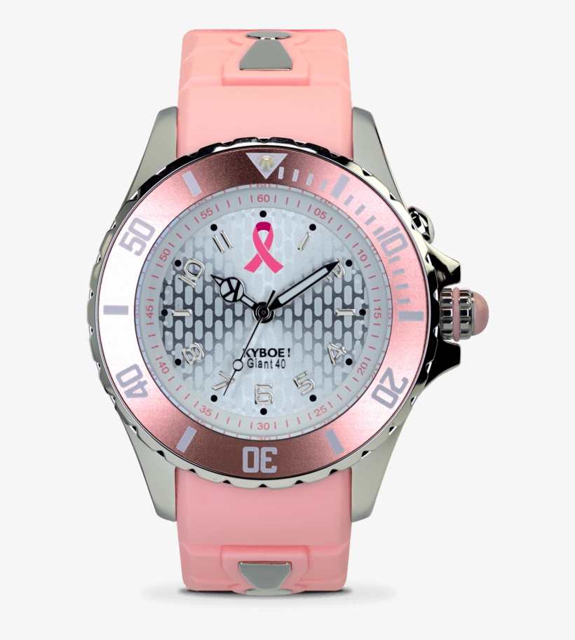 Breast Cancer Awareness Watch - Kyboe, transparent png #1517693