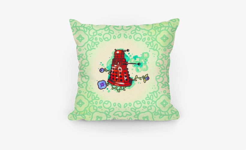 Watercolor Doctor Who Icon Pillow Pillow - Cushion, transparent png #1517712