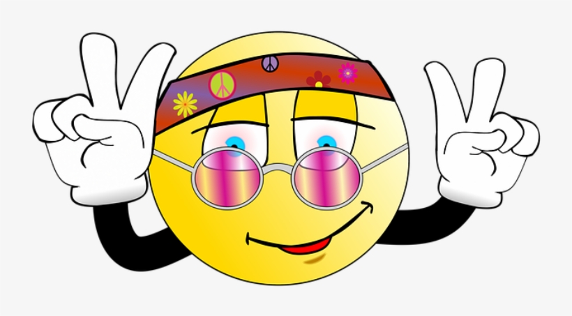 How I Learned The Verb Gustar In Spanish - Hippie Emoji, transparent png #1517982