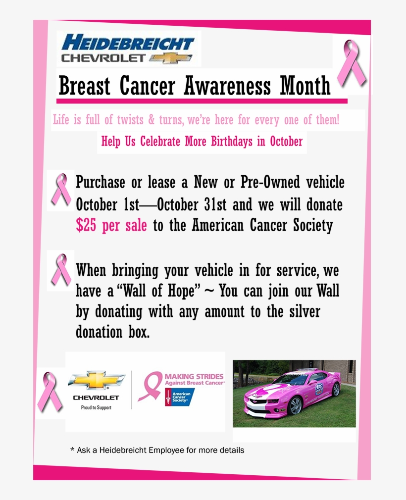 Breastcancerawareness - Making Strides Against Breast Cancer, transparent png #1518076