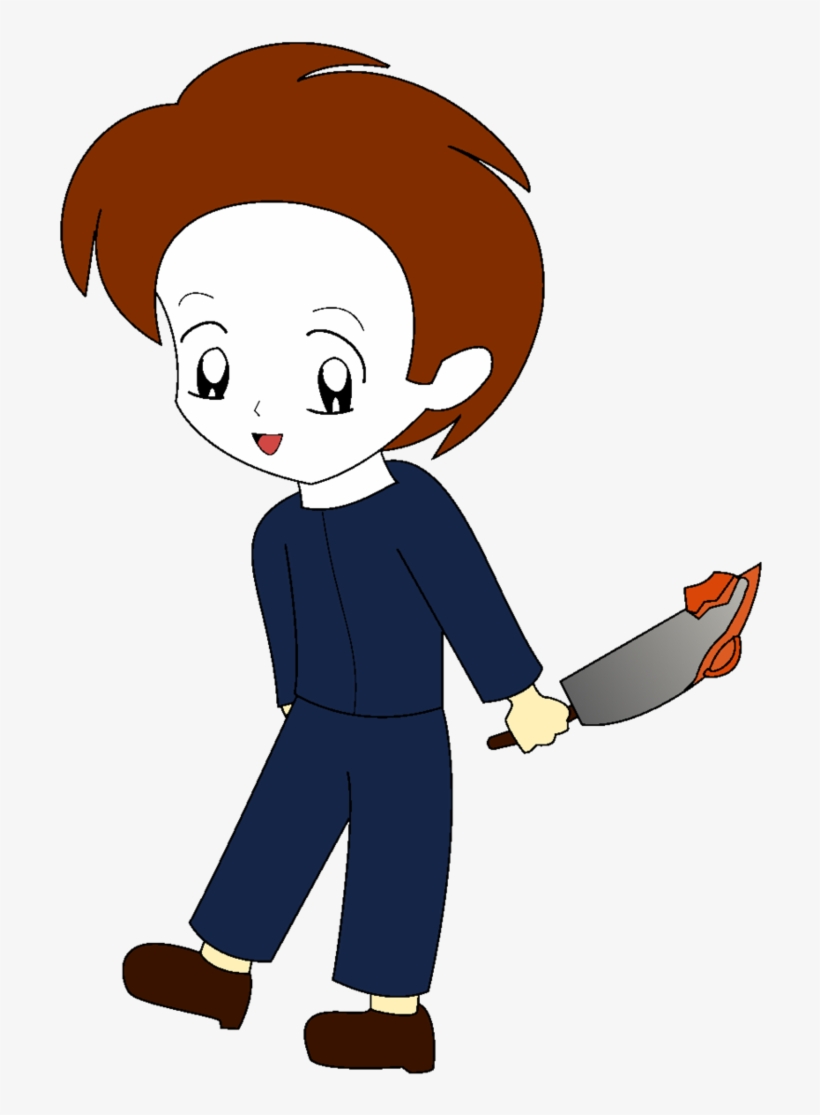 Chibi Michael Myers By Chicktristen94 - Michael Myers Chibi, transparent png #1518163