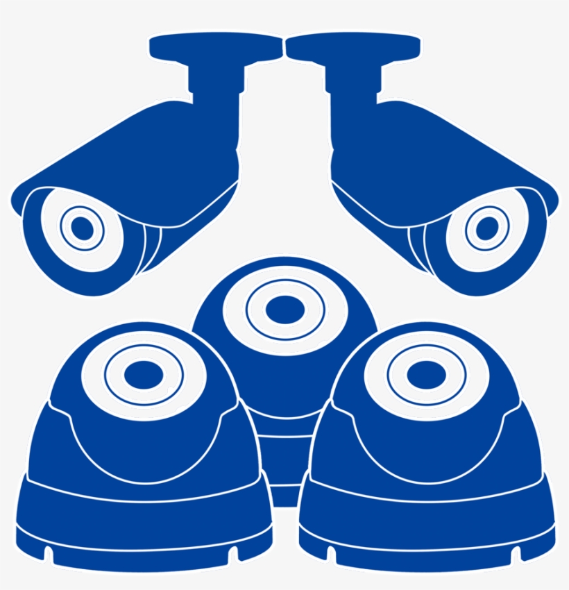 Hd Security Camera Icon - Security Camera System Icon, transparent png #1518291