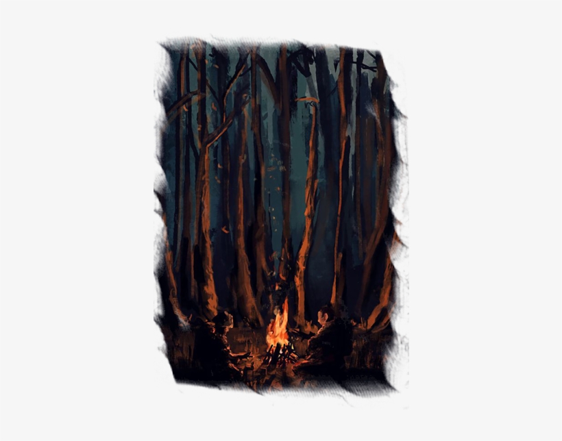 After A Brief Discussion With Her Fellow Keepers On - Rpg Campfire, transparent png #1518631
