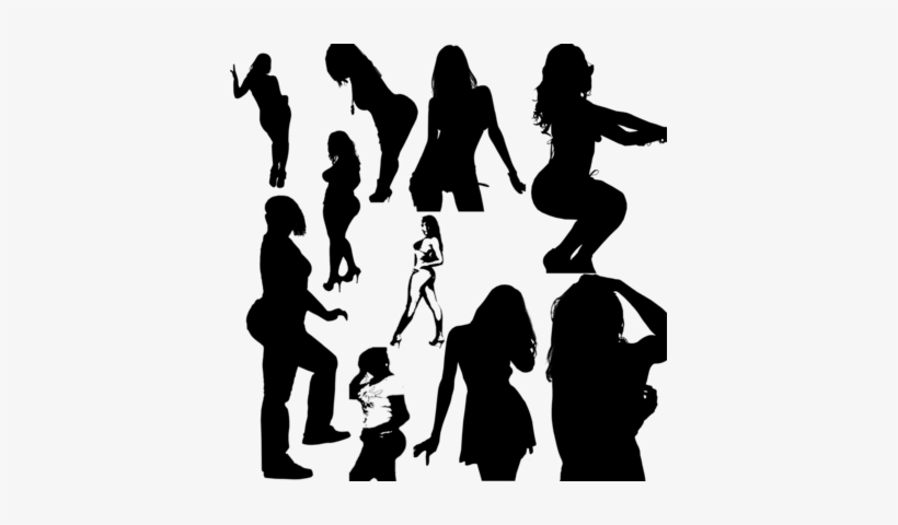 Sexy Silhouettes Psd - Silhouette, transparent png #1518873