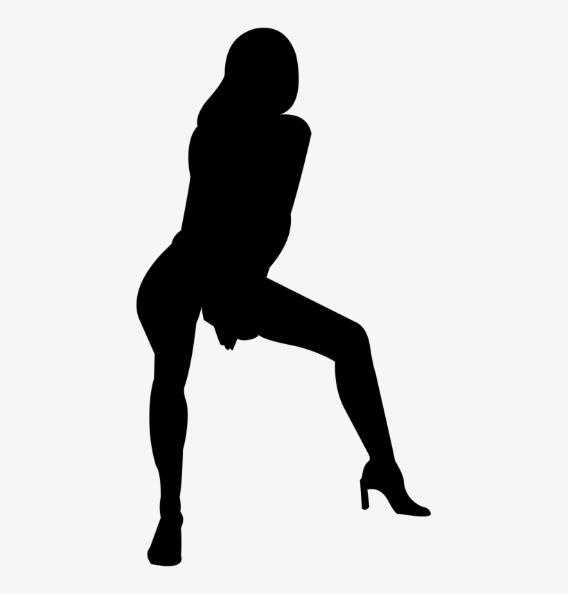 Sexy - Silhouette, transparent png #1518966