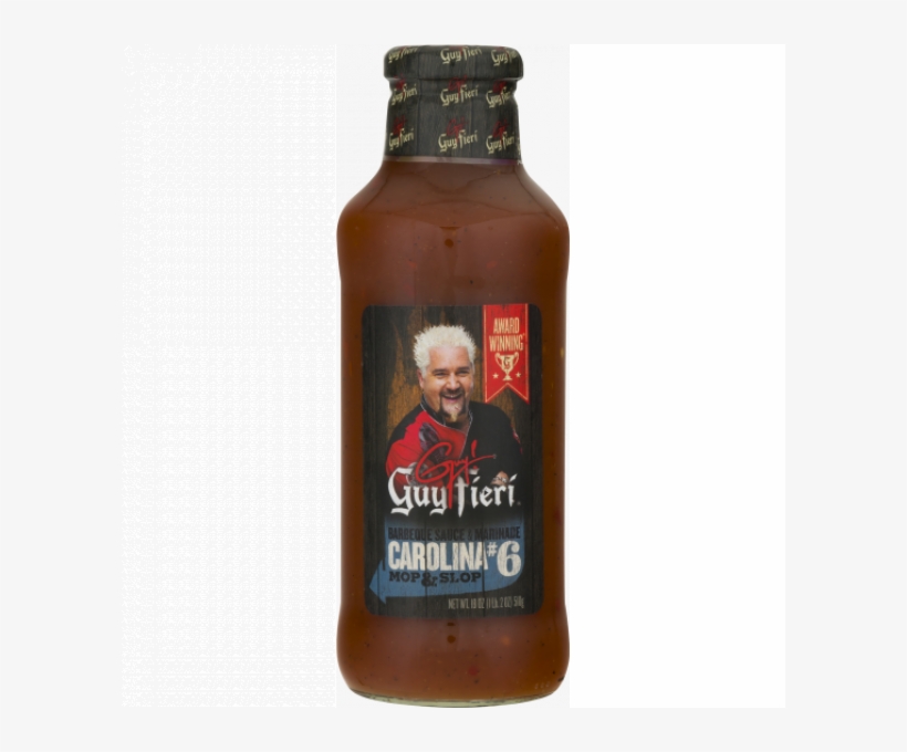 Guy Fieri Carolina #6 Bbq Sauce 530ml, transparent png #1519182