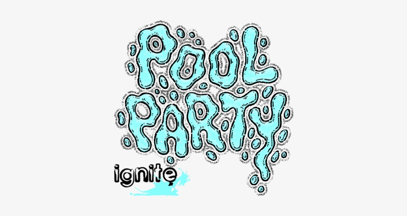 Ignite Pool Party - Cartoon Pool Party Animated Gif, transparent png #1519552