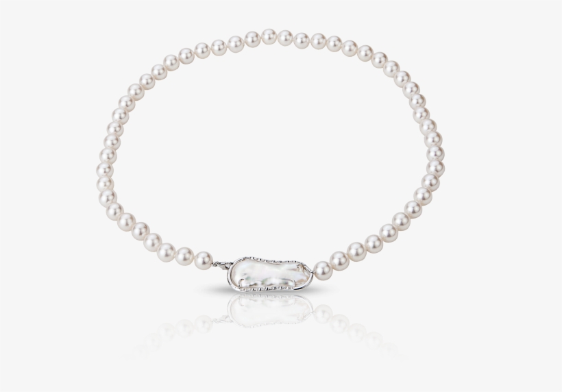 » Pearl Necklace - Bracelet, transparent png #1519608