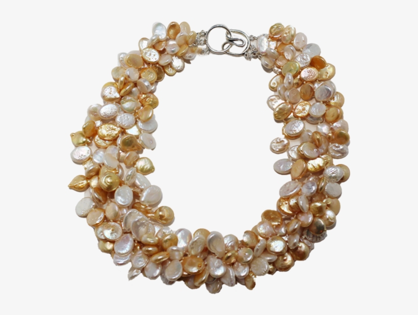 Sunrise Pearl Necklace - Necklace, transparent png #1519754