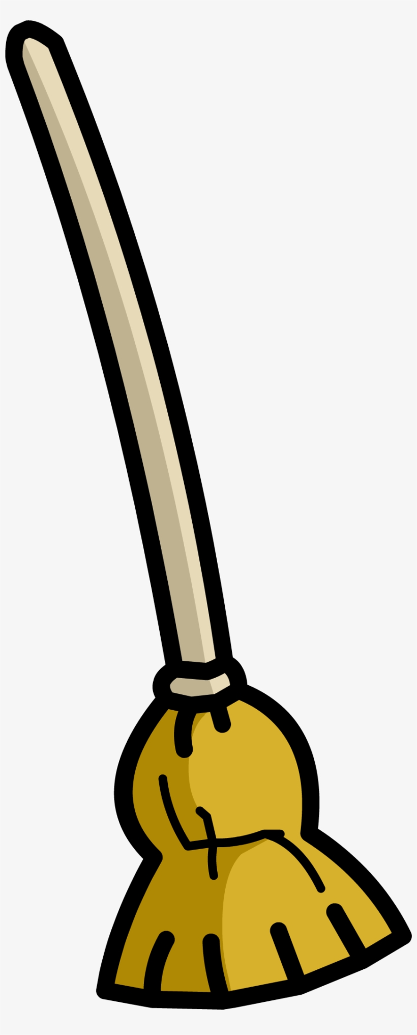 Broom - Png - Club Penguin Broom, transparent png #1519833