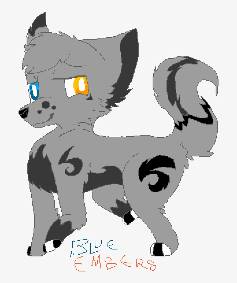 Blue Embers - Cartoon, transparent png #1519958