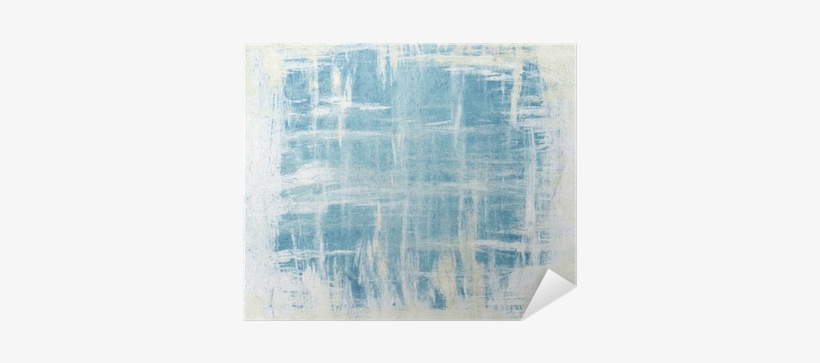 Abstract Brush Strokes Painting, Blue And White Colors - Painting, transparent png #1519975