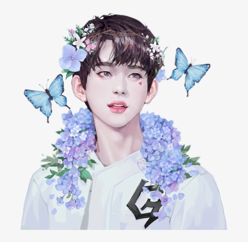 Jpg Free Got Fanart Blue Kpop Flo Gotjinyoung - Got7 Jinyoung Fan Art, transparent png #1520135