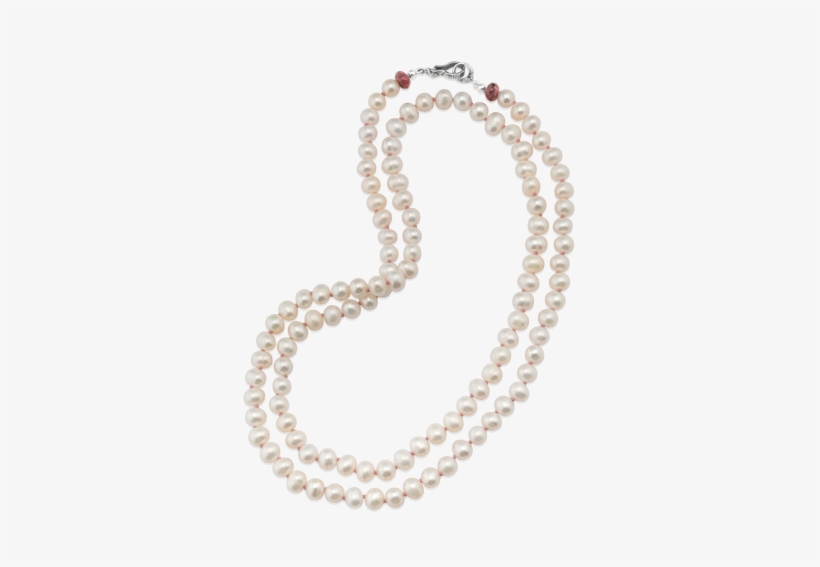 Ribbon Clasp Pearl Necklace - New Orleans, transparent png #1520154
