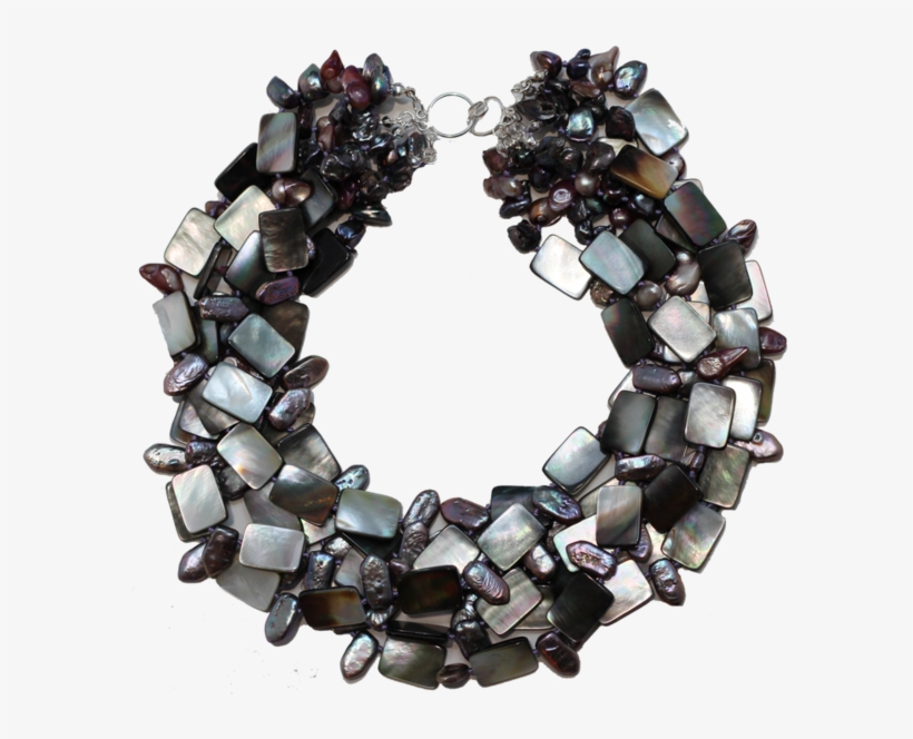 Mother Of Pearl Necklace - Bracelet, transparent png #1520356