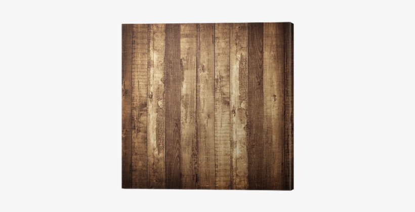 Wood Plank Background Canvas Print • Pixers® • We Live - Planche De Bois Papier Peint, transparent png #1520472