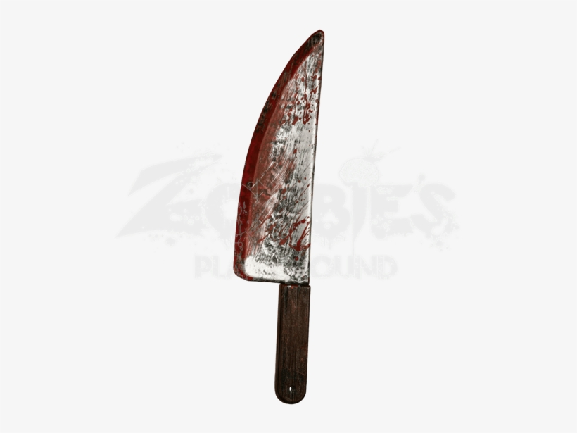 Bloody Knife - Butcher Knife With Blood, transparent png #1520592