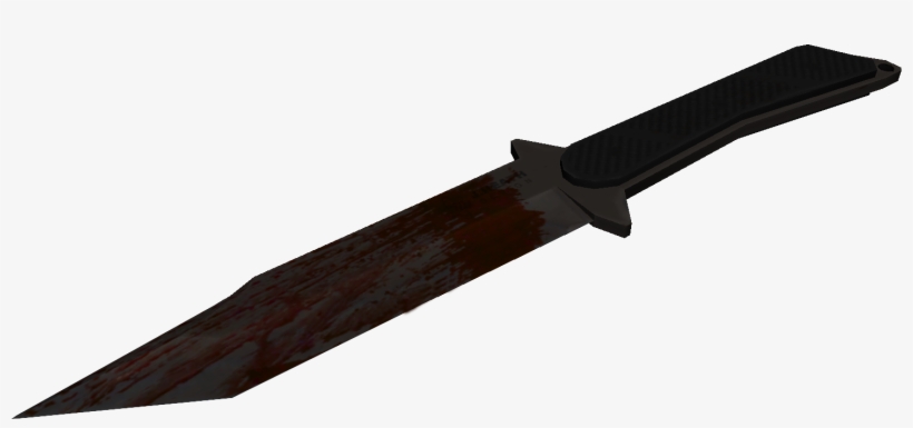 Bloody Combat Knife Render Mw2 - Best Machetes In The World, transparent png #1520692