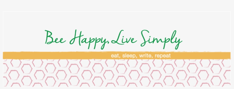 Bee Happy, Live Simply - Calligraphy, transparent png #1520749