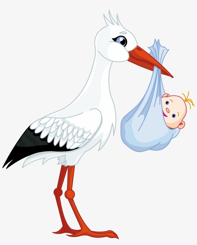 Best Free Stork Png Icon - Stork Carrying Baby Boy, transparent png #1521010
