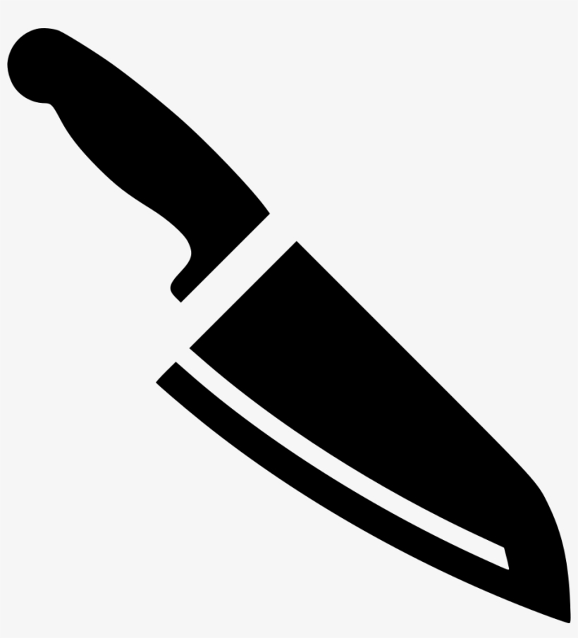 Knife Clipart Dagger - Knife Png Black And White, transparent png #1521231