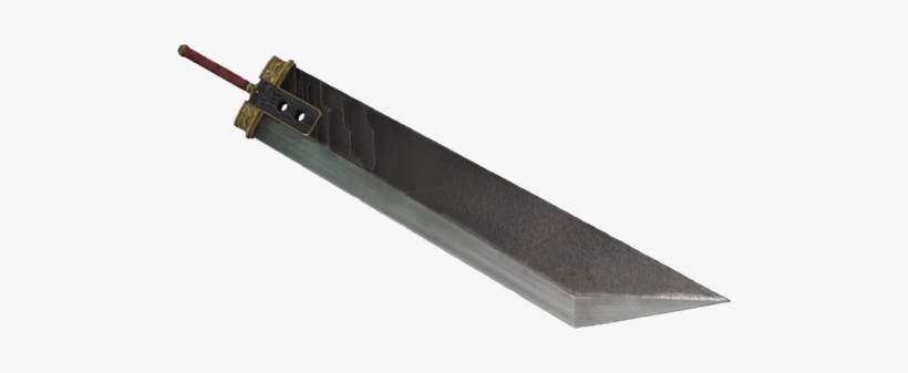 The Buster Sword, Cloud Strife's Default Weapon - Clouds Buster Sword, transparent png #1521260