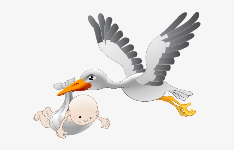 Carrying Baby Girl Pinterest Babies Girls And - Stork Baby Png, transparent png #1521358