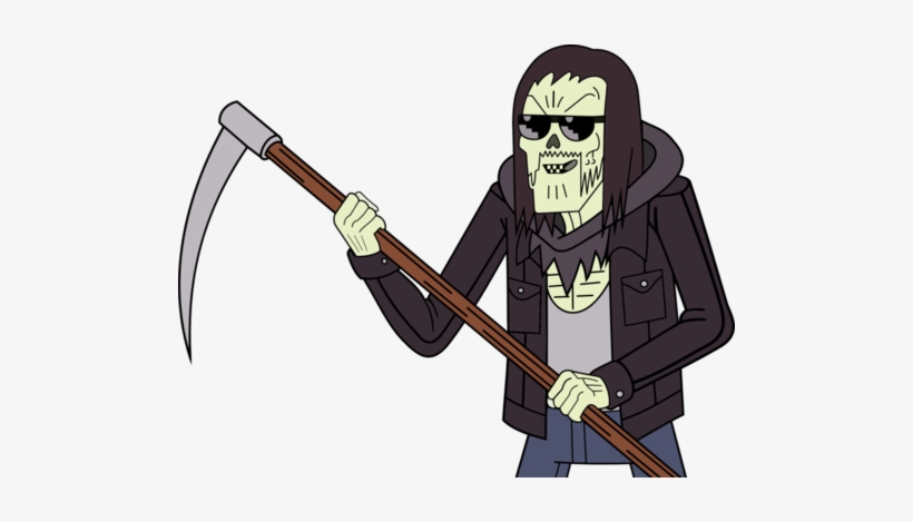 Animation, Cartoon, And Cartoon Network Image - Death The Regular Show, transparent png #1521408