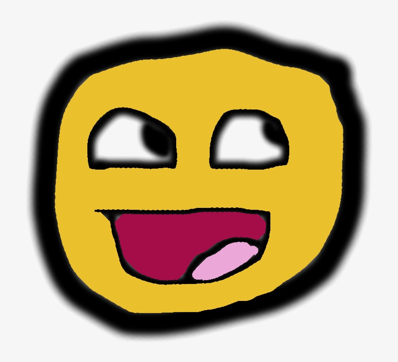 Awesome Face - Smiley, transparent png #1521499