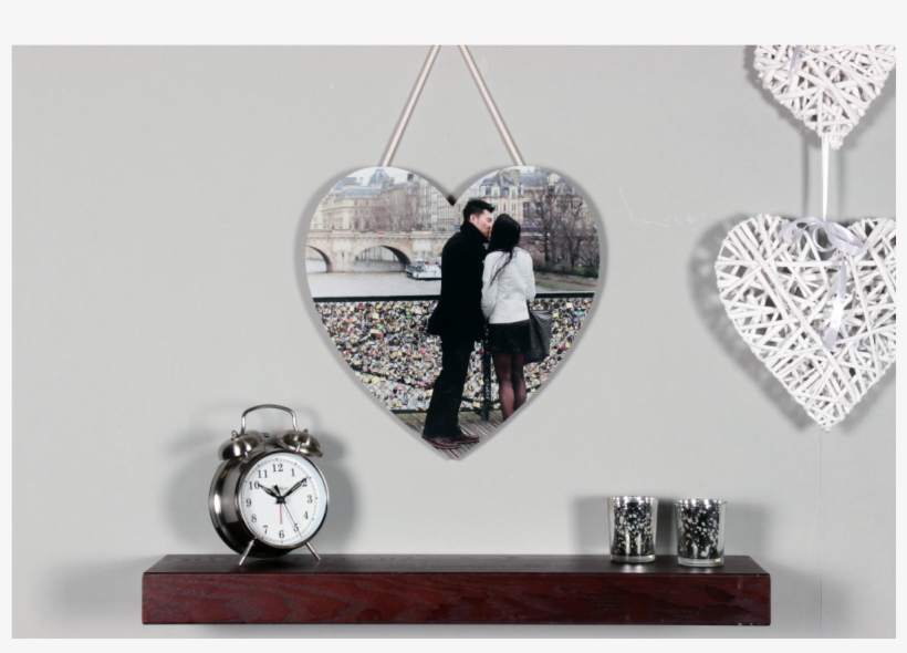 Single Hanging Polaroid Frame Png - Fashioncraft 5470 Romantic Love Locks Candle Favors, transparent png #1521592